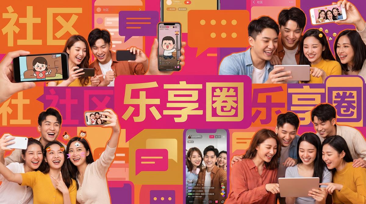 tk网红短视频vlog社区互动